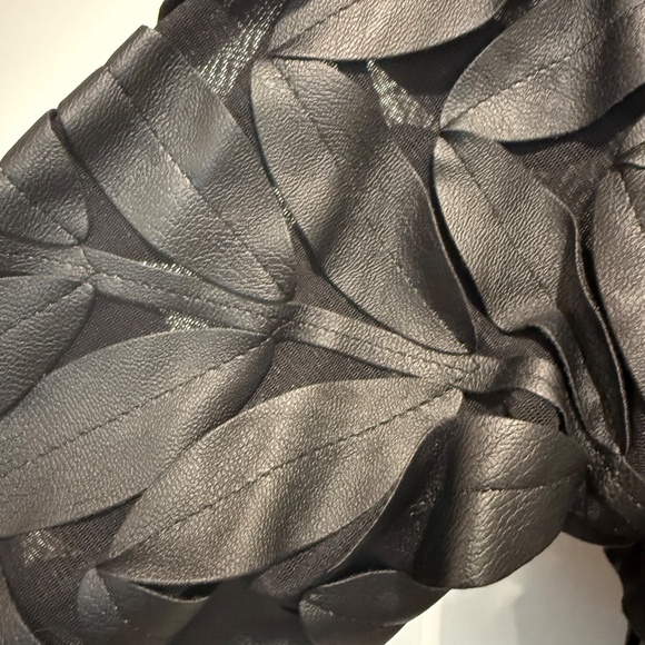 Joseph Ribkoff - black 3D petal jacket - Picture 4 of 7